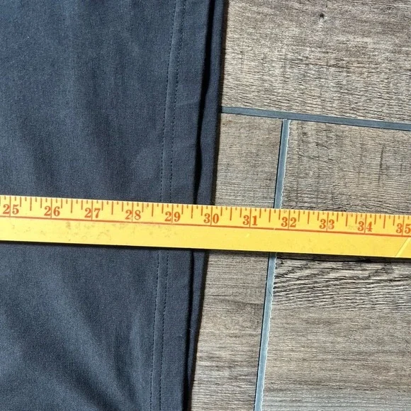 Mitchell & Ness Chicago Blackhawks Black Embroidered Short Sleeve Shirt Men's L - Picture 6 of 6